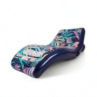 Comfortable Water Buoyant Lounger Lounger Cushioned Pool Lounger Supportive Floating Chair Bed Lightweight for Lake