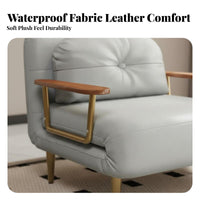 Space-Saving Fold-convertible Daybed Foldable Fold-convertible Foam Bed double-purposeUse Design Sleeper Sofa Modern Aesthetic for Office Workers, Apartment Dwellers, Homeowners, Small Apartments, Living Room, RVs