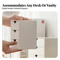 Stackable Storage Drawer adaptable Organizer Box adaptable for Dormitory