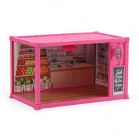 Plastic Container House with LED Light Easy Assembly DIY Room Box Cozy Mini House Building Kit Stunning for Craft Time