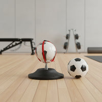 Adjustable Football Juggling Training Device Sleek Football Practice Device with Spring Long-Lasting Soccer Juggling Practice Device Versatile for Beginners, Home, Backyard