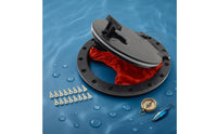Deck Hatch with Storage Bag Easy to Install to Install Kayak Compartment Cover Cover Water-Resistant for Paddlers