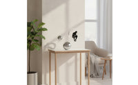 Modern Ornament with Human Figure Elegant Abstract Sculpture Artistic Figurine for Office Desk, Study