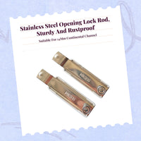 Fenestration Lock, Aluminum Alloy Security Lock, Universal Casement Fenestration Latch for Home, Office, Sliding Doors