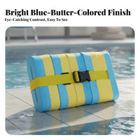 Buoyancy Support Swimming Training Belt Non-Inflatable Adjustable Flotation Waist Belt Lightweight Design for Beginners, Students