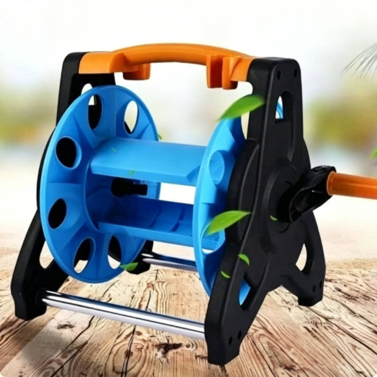Water Hose Reel Carrier Compact Garden Hose Reel Carrier Lightweight