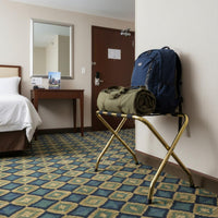 Stainless Steel Luggage Rack Foldable Stainless Steel Luggage Stand Long-Lasting