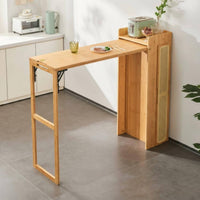 Transformable Sideboard Table Multi-Functional Kitchen Island Space-Saving Design Room Divider Function for Homeowners