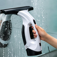Electric Glass Cleaner Pistol Grip Handheld Glass Cleaner Spray Bottle Set Transparent Tank Cleaning Tool Wide Head