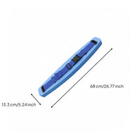 Beginner Friendly Swimming Back Buoy Adjustable Layers Back Buoy Long-Lasting Kids Swim Instructor Safety Buckle for Adults