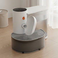 Stainless Steel Feline Fountain Quiet Automatic Pet Water Fountain Rechargeable
