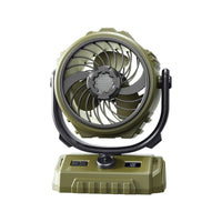 Compact Cordless Fan Adjustable Speeds Portable Fan with Digital Display Quiet 360° Tilt for Campers, Camping