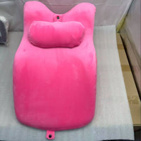 Memory Foam Prone Pillow Breathable Sleep Accessory Non-Slip Base