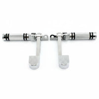 Motorcycle Pedal Extension Set Anti-Slip Surface Motorbike Foot Peg Extension Kit Wear-Resistant