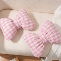 Bow Shaped Pillow Soft Home Decor Accent Cotton Filled for Office
