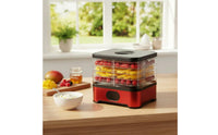 Adjustable Temperature Food Dehydrator Machine 8 Drying Trays Digital Food Preserver Intelligent Control Panel