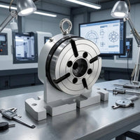 Machining Center Tailstock Radial Clamping Slots Four-Axis Tailstock Concentric Grooves Support Fixture