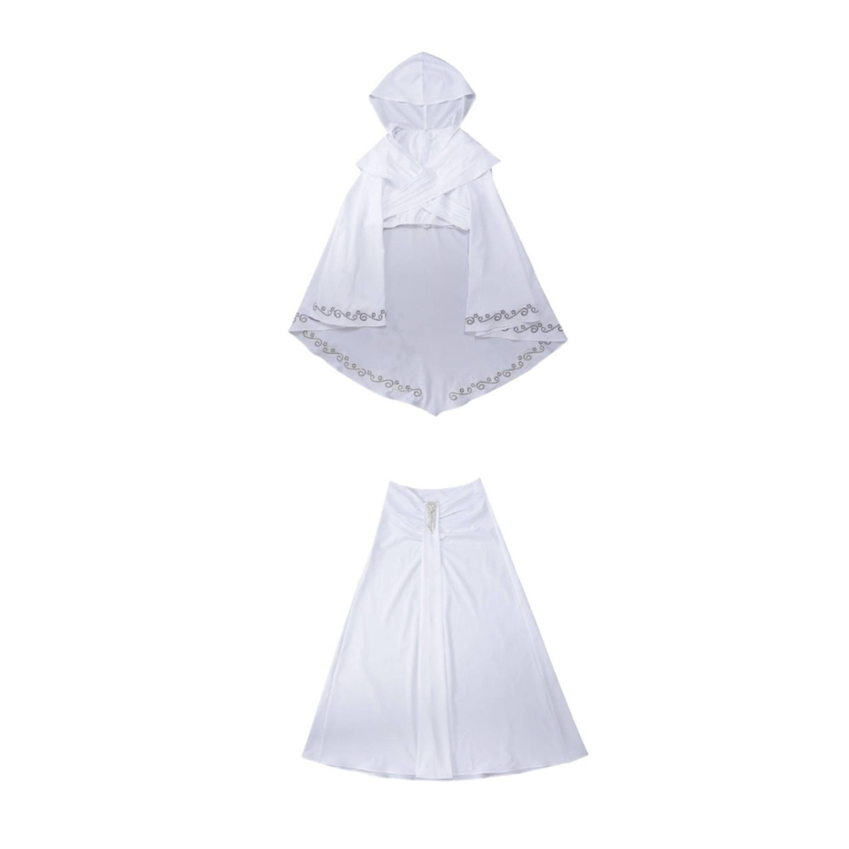 Queen Cosplay Outfit with Skirt Dress Cosplay Costume Wraptheatrical Performance Costume for Stage Performances