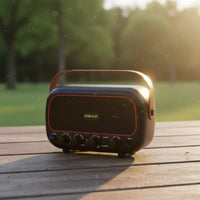 Lightweight Bluetooth Guitar Amp Wood Grain Portable Guitar Amp 5W Music Gear for Musicians