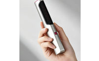 Straightening Comb Travel-Size Hair Straightening Comb Adjustable Temperature Cordless Straightener Brush for Frequent Movers, Office, Dorm Room