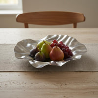 Stainless Steel Fruit Tray Minimalist Metal Snack Bowl Snack Bowl
