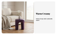 Arched Leg Stool Nordic Aesthetic Household Furniture Modern Minimalist