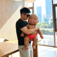 巨无霸娜塔莎娃娃超大号沙子黑娃捏捏乐儿童无毒慢回弹解压玩具