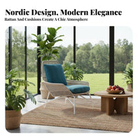 4-Piece Woven Lounge Seating All-Weather Outdoor Furniture sturdy Frame Thick paddings for Families, Balcony, Sunroom, rearyard