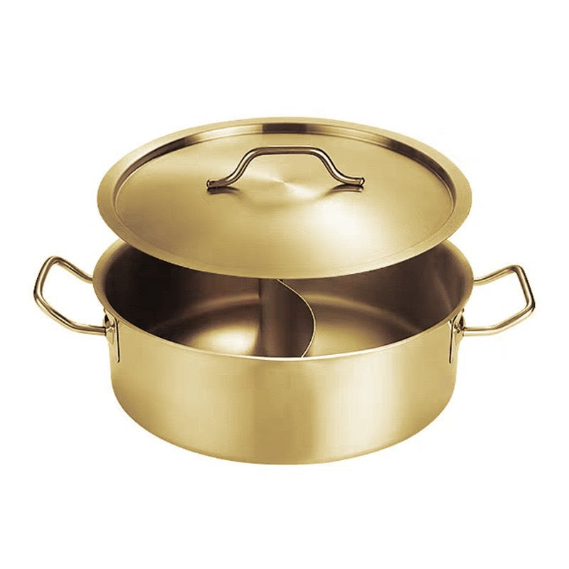 28CM / Gold Dual W Lid