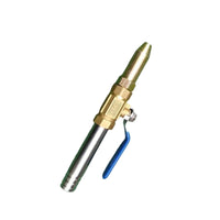 Metal Straight Spray Nozzle Assembly Hand-Operated Spray Nozzle with Lever Handle Long-Lasting High Pressure Wand Corrosion-Resistant for Workshops