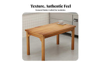 Retro design Carbonized Wood Table and Chair Combo sturdyDuty Construction Dining set with Bench utilitarian Design Commercial Furniture Space Saving for Restaurant Owners, Cafe Proprietors, Bar Managers, Barbecue Joint, Food Court, casual eatery, Kitchen