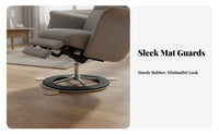 Round Recliner Grip Scratch-Resistant Round Recliner Pad Noise Reducing Furniture Grip Pad