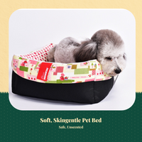 Calming Plush Pet Bed
Removable Cover
Warming Comfort