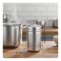 Stainless Steel Tea Infuser Rust Resistant Kitchenware Reusable for Restaurant