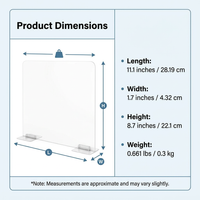Clear Acrylic Shelf Dividers, Shelf Separators for Closet Organization, Wardrobe Dividers for Bedroo - Image 7
