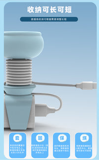 Silicone Cable Organizer and Charger Holder with Cartoon Design