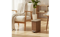 Trash Can with Step Pedal Compact Pedal Trash Bin Easy to Clean for Bedroom