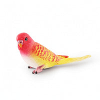 Textured Miniature Parrot Model Mini Parrot Figurine Colorful Desktop Bird Toy Realistic for Shelves