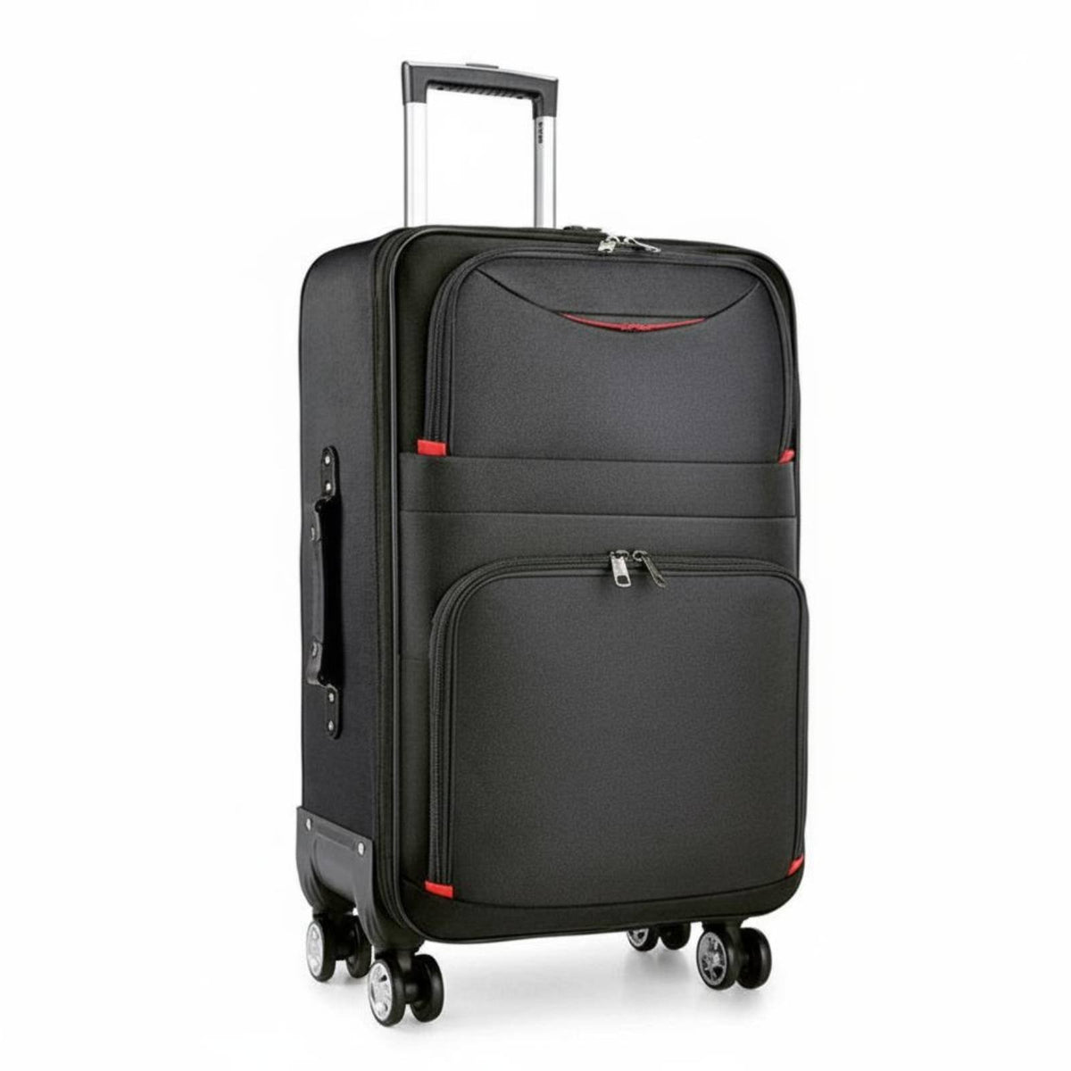 Soft-Sided Suitcase Multiple Carry Handles Softside Luggage