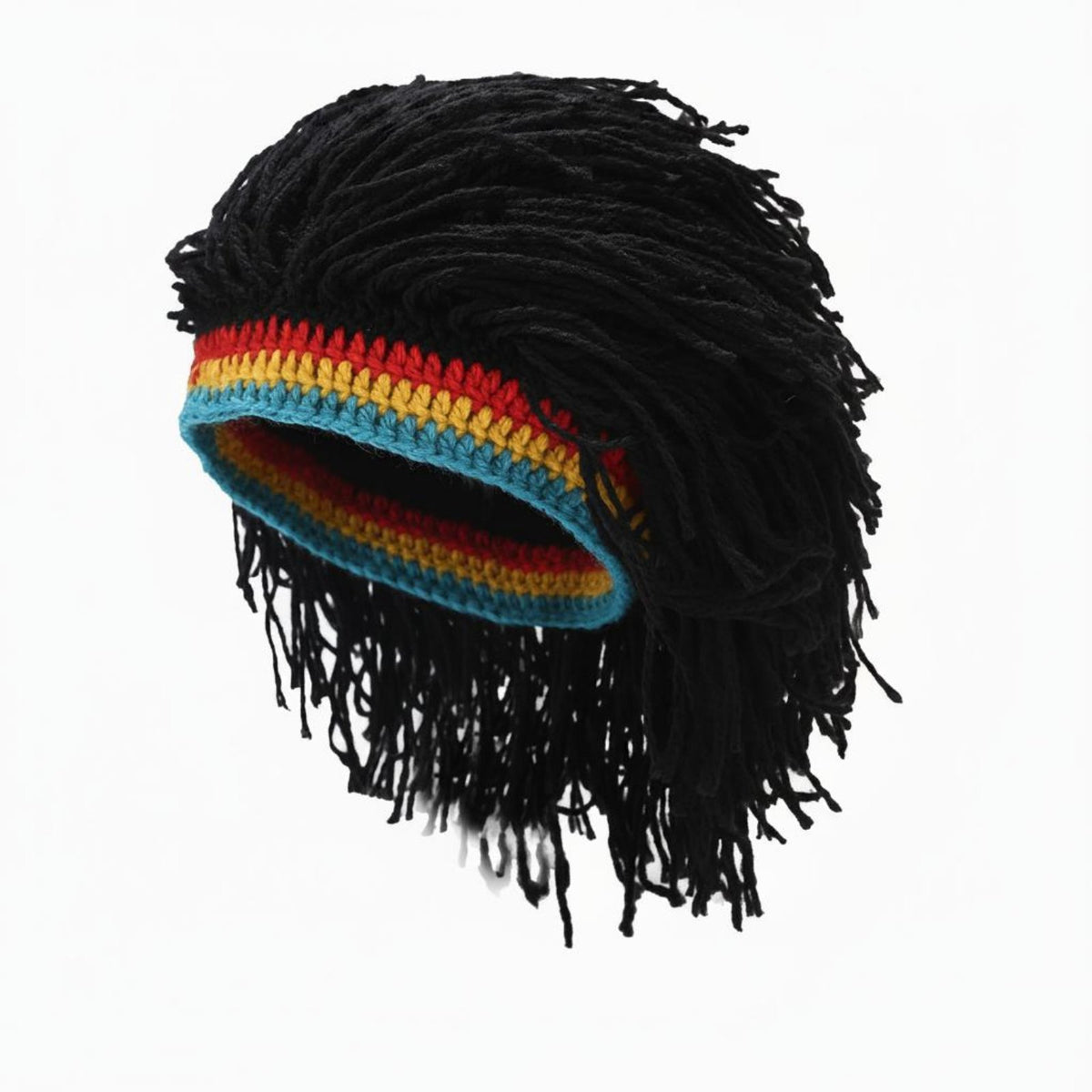Warm Knit Hat with Dreadlocks Lightweight Dreadlock Beanie Easy to Match for Men