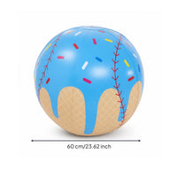 Easy to Inflate Inflatable Beach Ball Lightweight Beach Ball Beachball Child-Safe for Kids, Families, Backyard