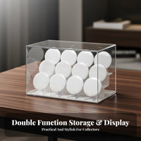 Badge Display Case Dustproof Clear Pin Display Case High Clarity