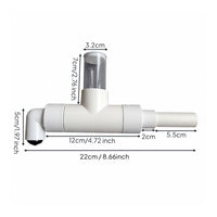Balloon Filler Tool Sturdy Plastic Clear Balloon Filler Easy to Use
