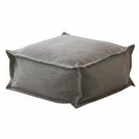 Square Pouf Ottoman Japanese design Floor seat Multi-Functional for Homeowners