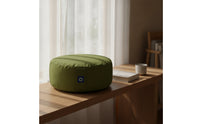Long-Lasting Buckwheat Meditation Cushion Zippered Round Meditation Cushion Portable Zafu Adjustable for Meditators