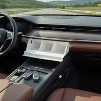 Silicone Organizer Tray Box Easy to Clean Passenger Side Storage Insert Fit Glove Compartment Divider Tray