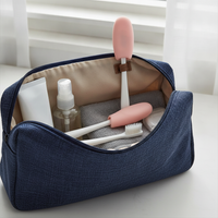 Portable Silicone Toothbrush Holder Travel Case with Hook or Standard Design
