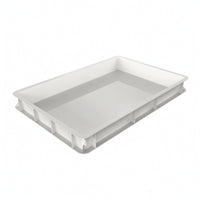 Slimline Batter Proofing Tray Easy-to-Clean Pizza Batter Pan Stackable Container Long-Lasting for Bakery