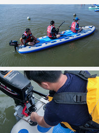 Outboard Engine Mounting Bracket for Inflatable Boats and Fishing Boats