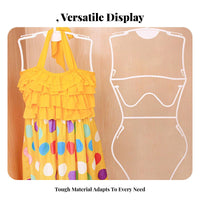 Professional Quality Plastic Swimwear Hanger Lightweight Swimsuit Hanger Long-Lasting for Children, Retailers, Boutique